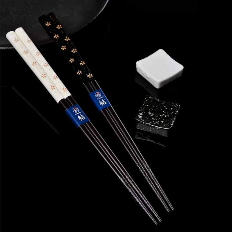 KAWAI Japanese Handcrafted Cherry Blossom Chopsticks Wedding Gift Box Set Goglasscup