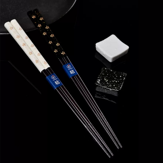 KAWAI Japanese Handcrafted Cherry Blossom Chopsticks Wedding Gift Box Set Goglasscup