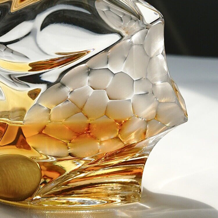Bohemia CALYPSO Crystal Whisky Decanter Set