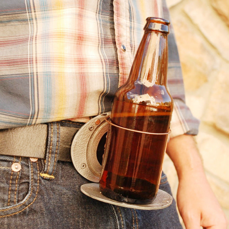 America Drink Buckle – The Original Hands-Free Beverage Belt Buckle