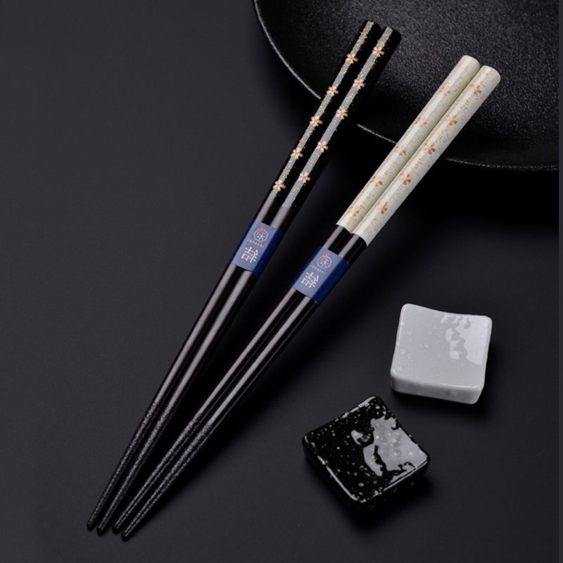 KAWAI Japanese Handcrafted Cherry Blossom Chopsticks Wedding Gift Box Set Goglasscup