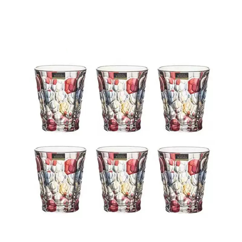 Bohemia Lisboa Eleganza Crystal Whisky Decanter Set