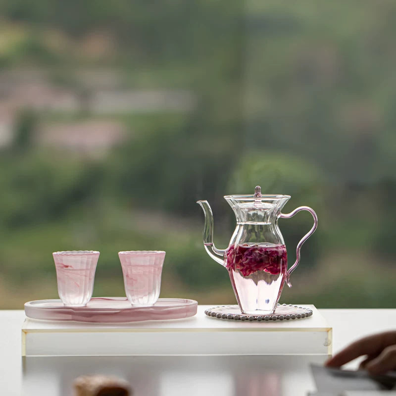 Hanami Suiren Glass Teaware Set
