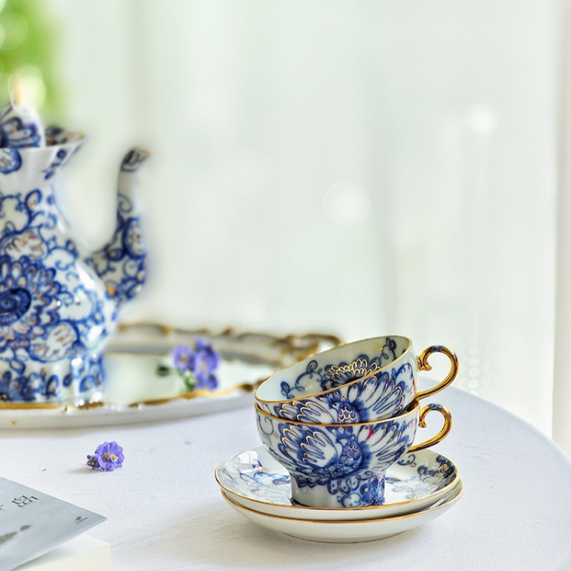 LOMONOSOV Firebird Luxury Afternoon Tea & Coffee Set