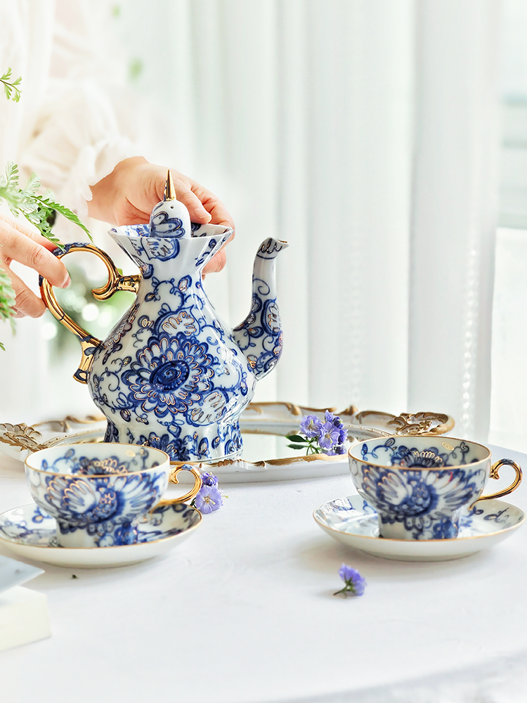LOMONOSOV Firebird Luxury Afternoon Tea & Coffee Set