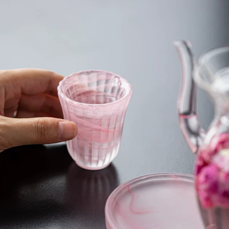 Hanami Suiren Glass Teaware Set