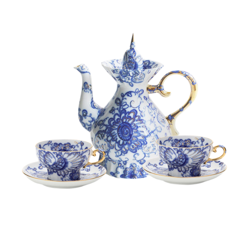 LOMONOSOV Firebird Luxury Afternoon Tea & Coffee Set