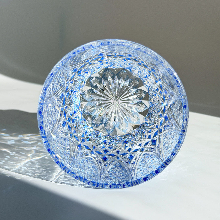 Flourish Edo Kiriko Crystal Whiskey Glass