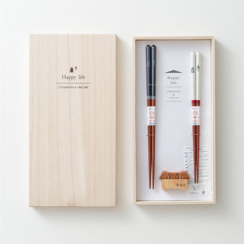 ISHIDA Handcrafted Happy Life Chopsticks GoGlassCup