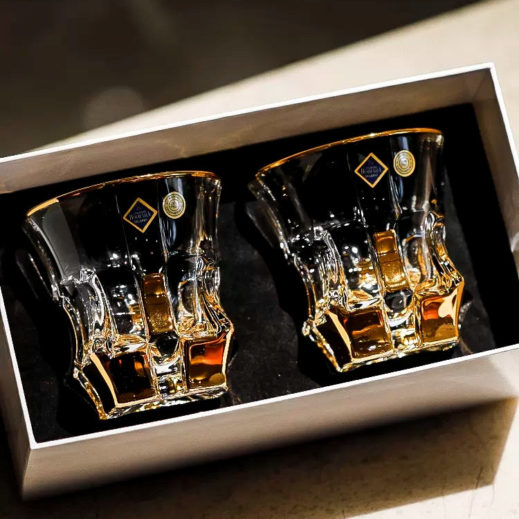 Bohemia Royal Crystal Whisky Decanter Set