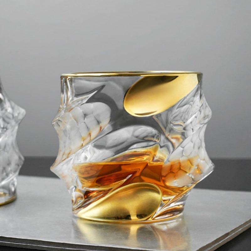 Bohemia CALYPSO Crystal Whisky Decanter Set