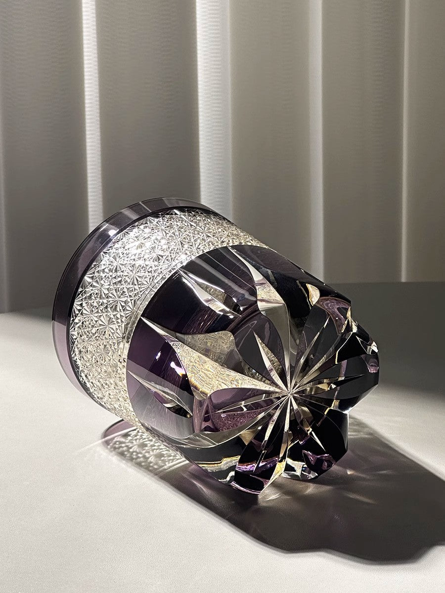 VIANASA'S Ru Meng Ling Edo Kiriko Whiskey Glass Goglasscup