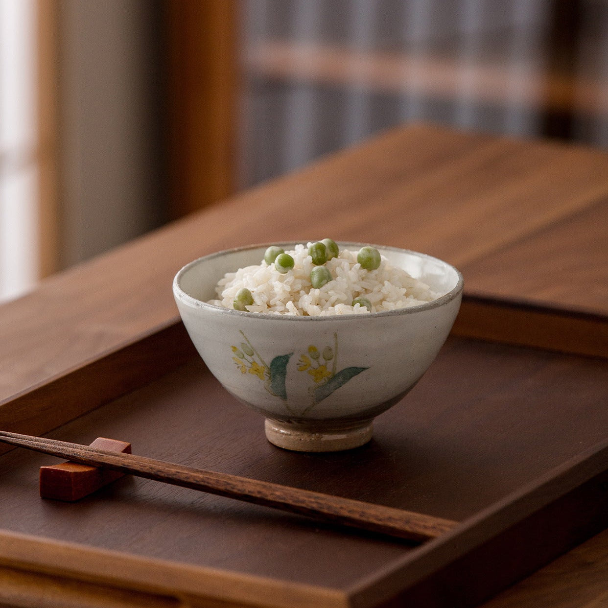 Japanese Handcrafted Mino Ware Rustic Style Bowls Set Of Five