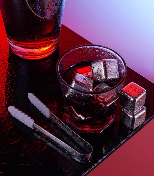 GOGLASSCUP Food Grade Stainless Steel Ice Cubes - Goglasscup