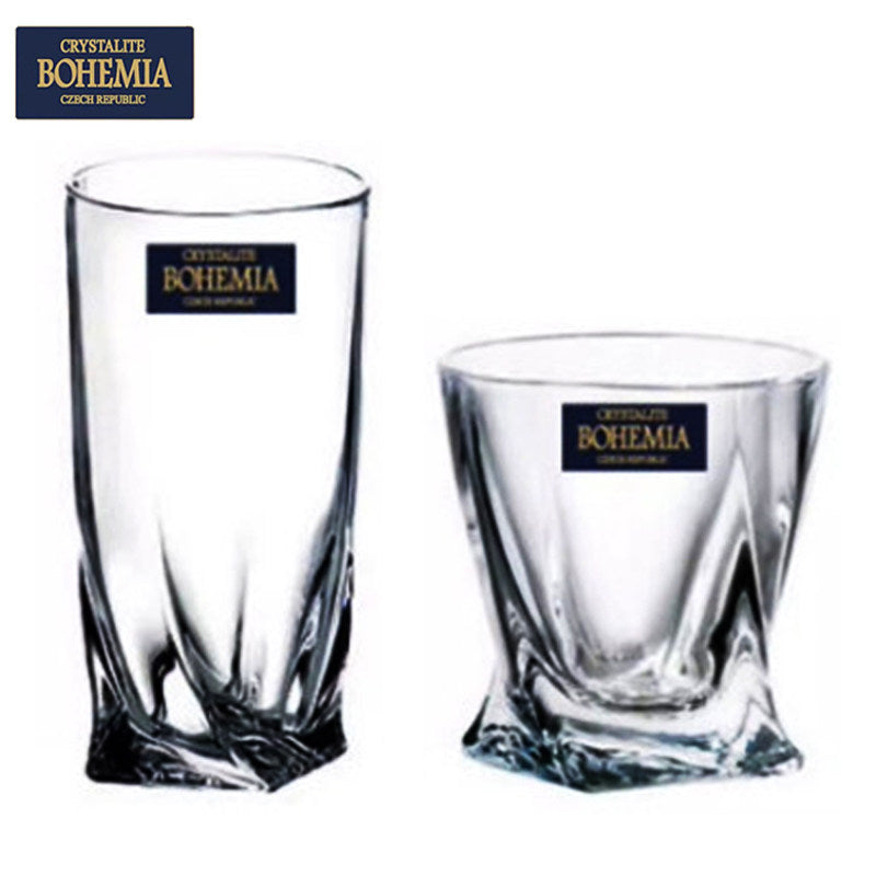 BOHEMIA crystal shot glasses view 2
