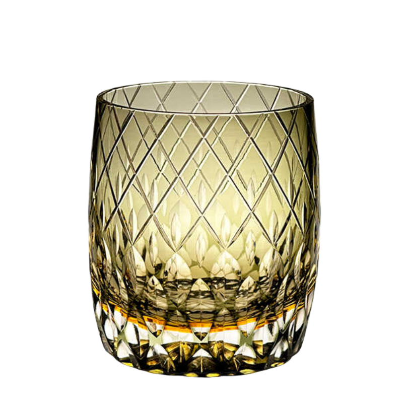 VIANASA'S Rain of Swords Crystal Whiskey Glass GoGlassCup