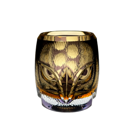 VIANASA'S Edo Kiriko Owl Whiskey Glass Goglasscup