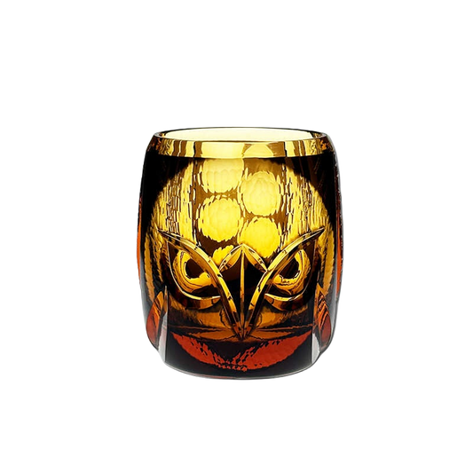VIANASA'S Edo Kiriko Owl Whiskey Glass - Goglasscup