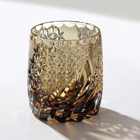 CALLURE Romance Edo Kiriko Whiskey Glass - Goglasscup