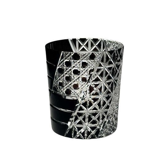 VIANASA'S Retro July Night Edo Kiriko Whiskey Glass Goglasscup