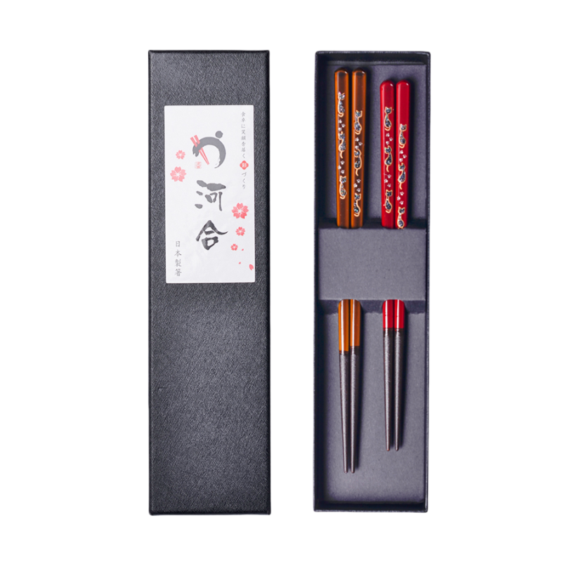 Japanese Handmade Mother-of-Pearl Chopsticks-KAWAI