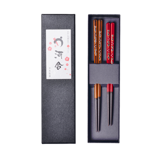 Japanese Handmade Mother-of-Pearl Chopsticks-KAWAI