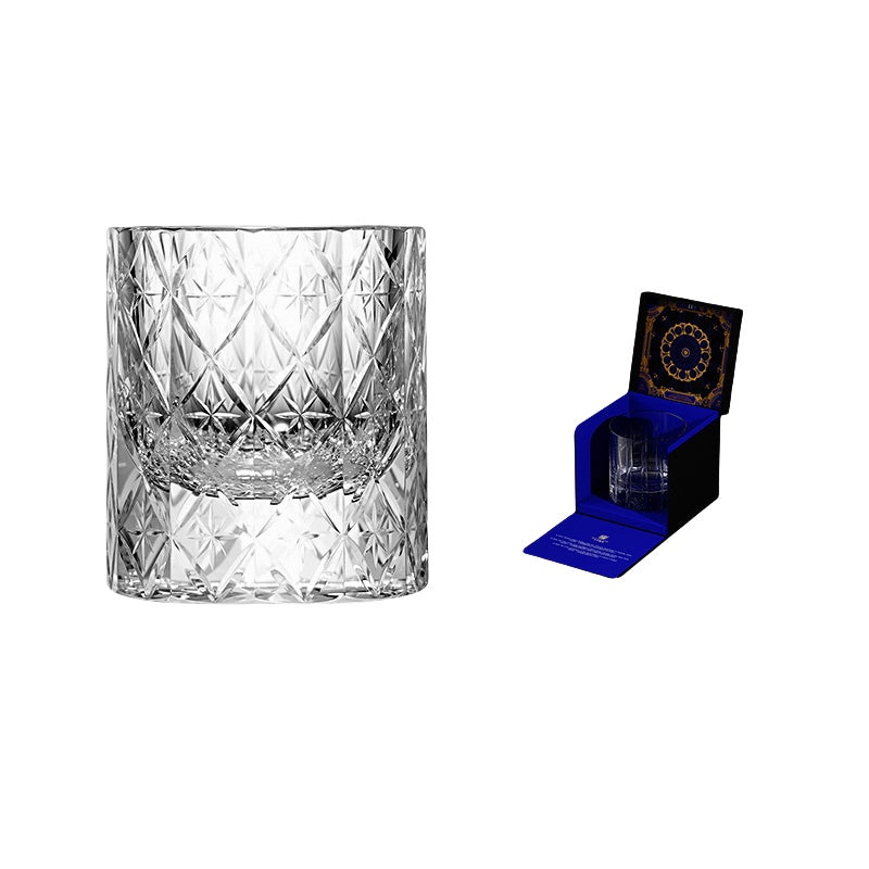 JANPAN Edo Kiriko Crystal Star Whiskey Glass - Goglasscup