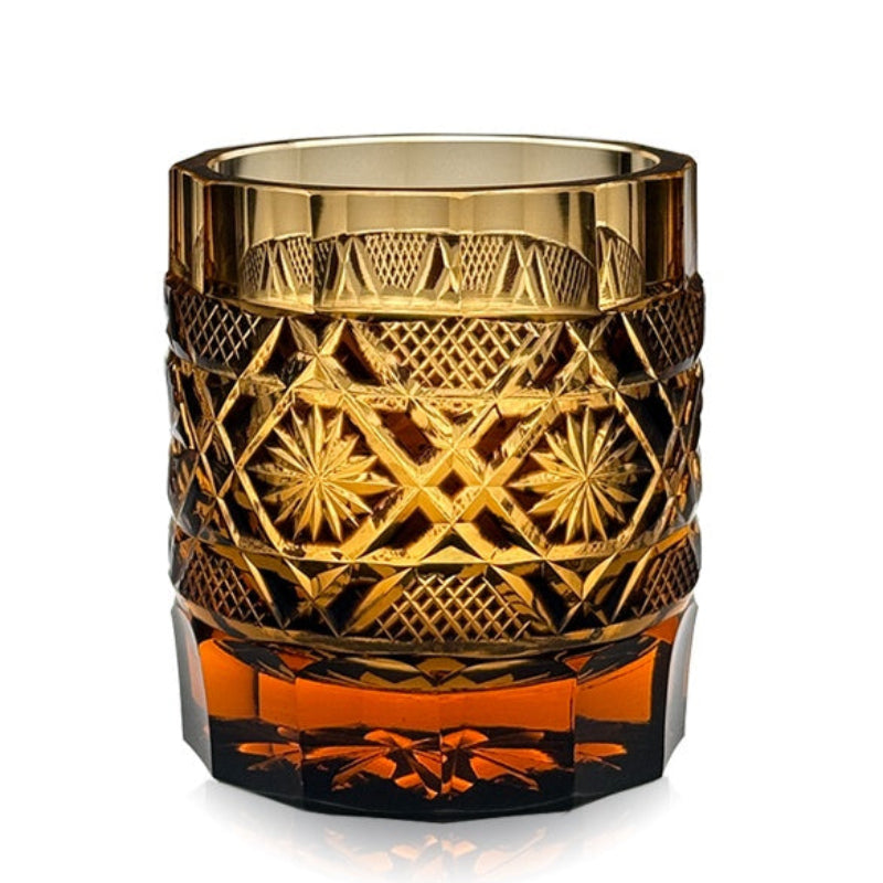 VIANASA'S Bandit Stone Edo Kiriko Whiskey Glass Goglasscup