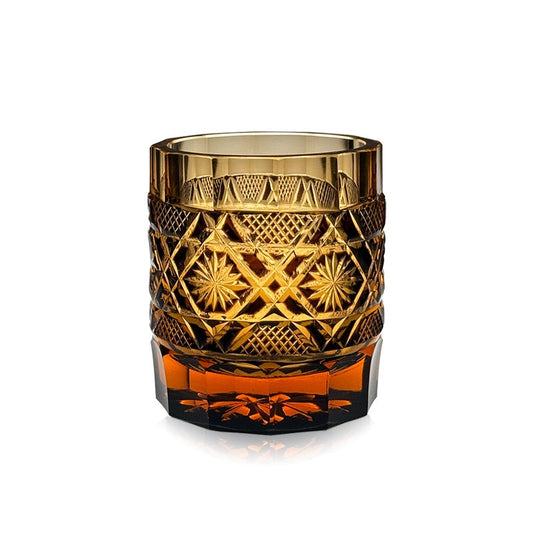 VIANASA'S Bandit Stone Edo Kiriko Whiskey Glass Goglasscup