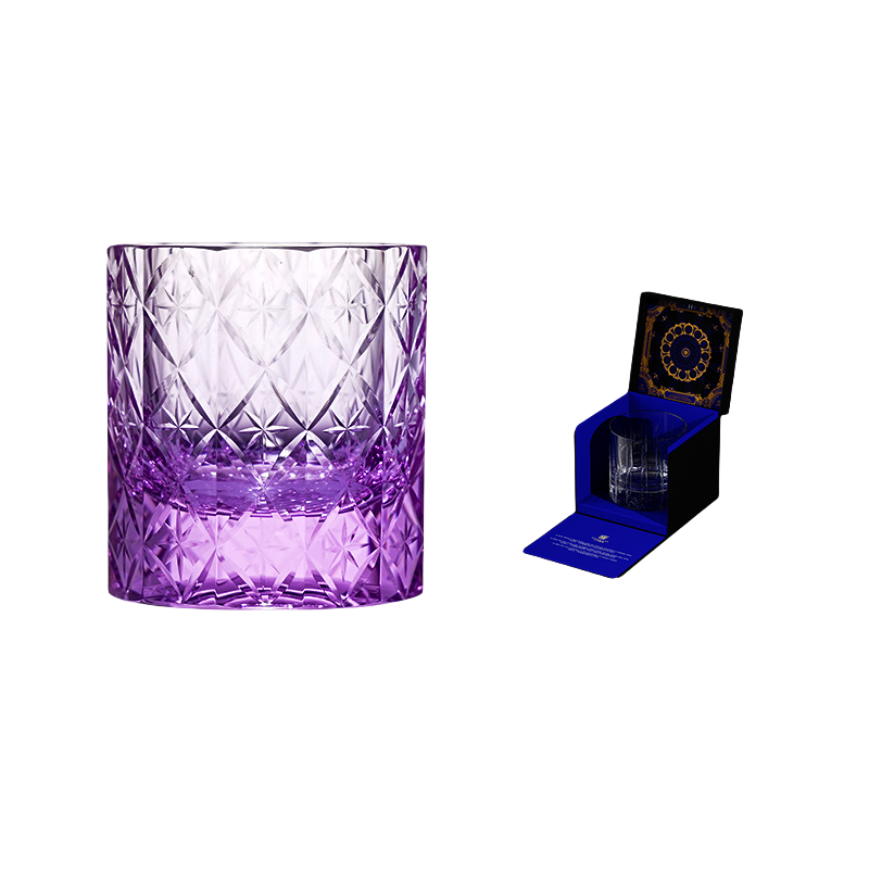JANPAN Edo Kiriko Crystal Star Whiskey Glass - Goglasscup