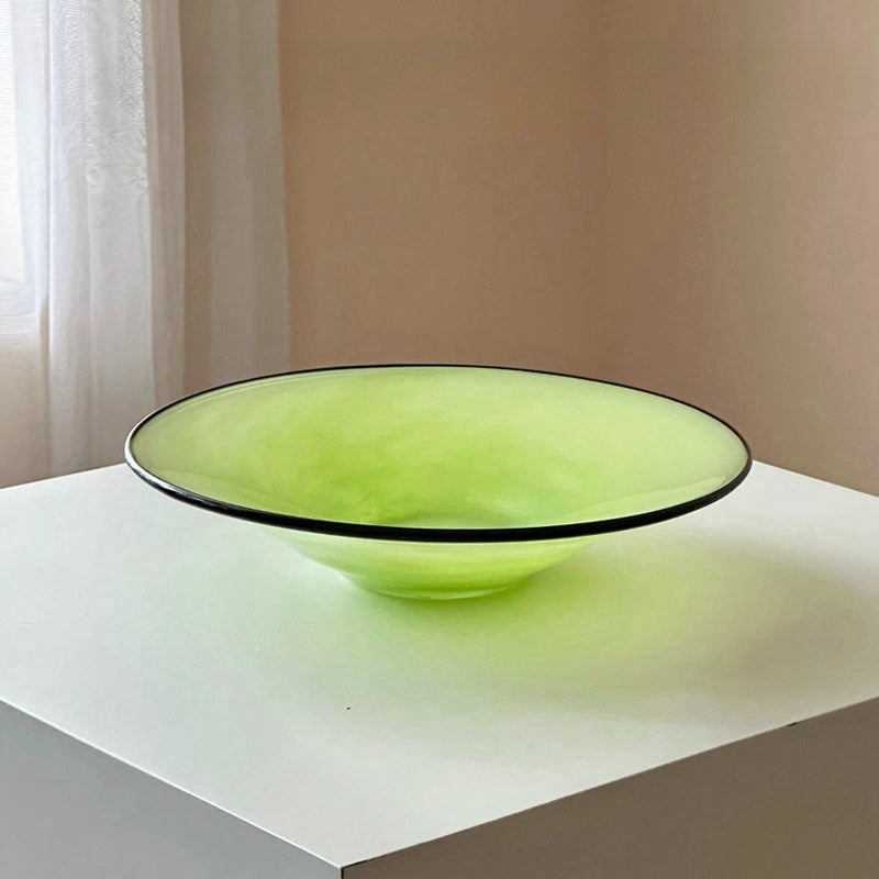 GOGLASSCUP Glass Fruit Plate - Goglasscup