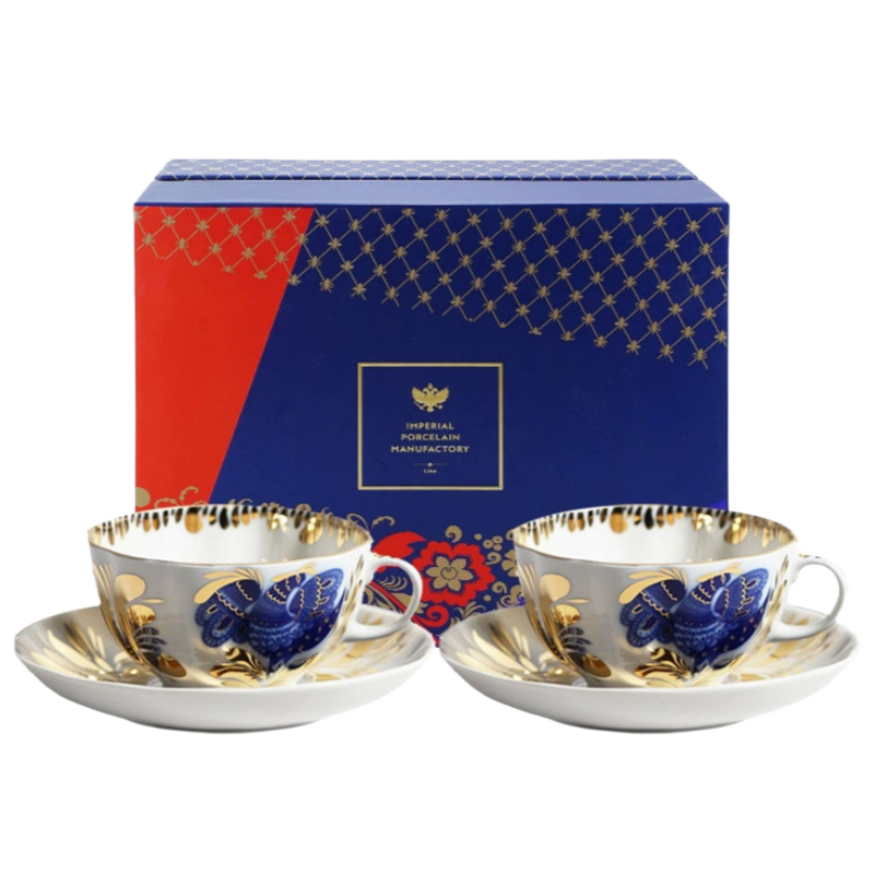 LOMONOSOV Imported Premium Coffee Cup – Exquisite European-Style Afternoon Tea Set Gift Box