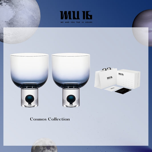 MU16 Starry Sky Series Whiskey Glass 2 Pieces