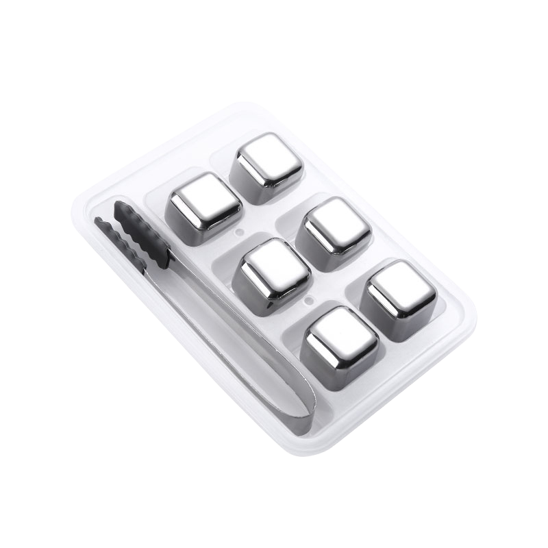GOGLASSCUP Food Grade Stainless Steel Ice Cubes Goglasscup
