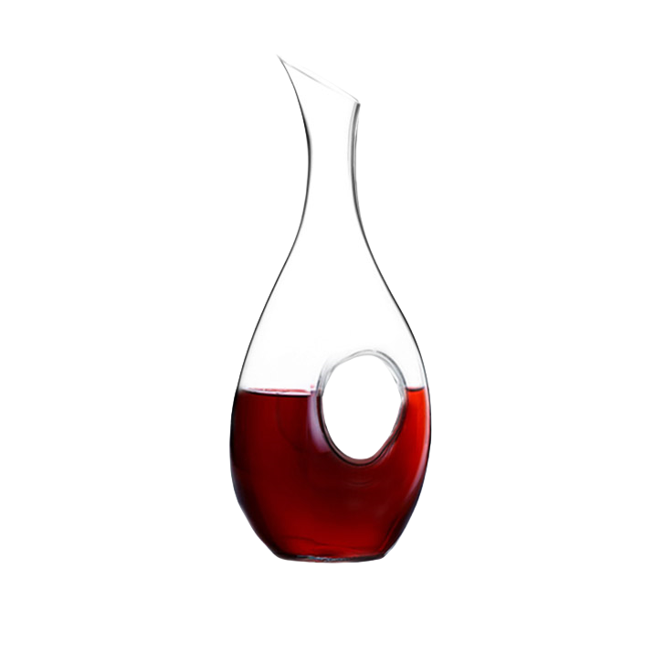 GoGlassCup Halo Crystal Wine Decanter Goglasscup