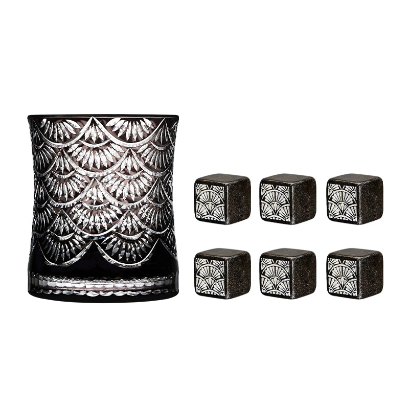 MU16 Wild Series Peacock Whiskey Glass