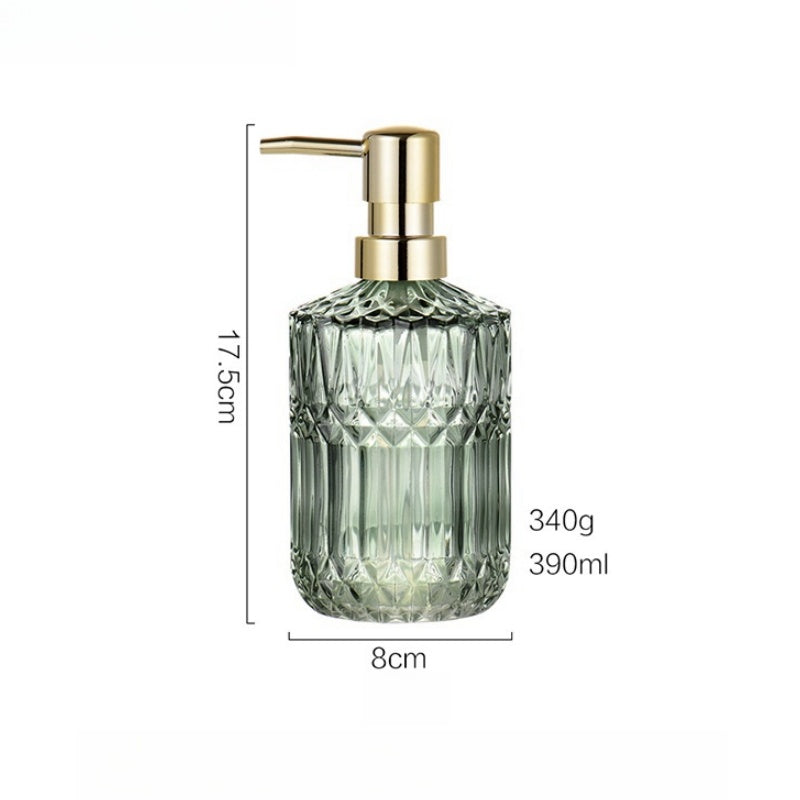 TLIFE Glass Lotion Bottle 390ML - Goglasscup