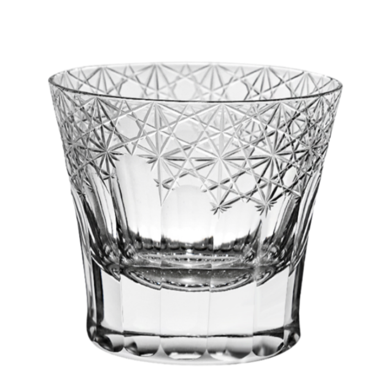 Japanese Thick-Bottomed Crystal Wine Glass | Mount Fuji + Ice Crystal + Angel Wings + Sharp Edge