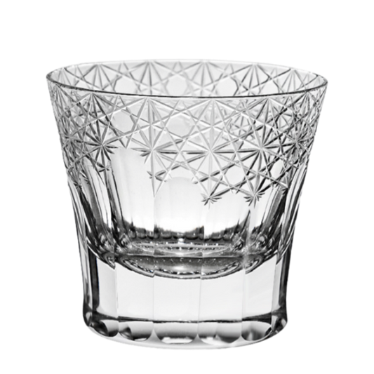 Japanese Thick-Bottomed Crystal Wine Glass | Mount Fuji + Ice Crystal + Angel Wings + Sharp Edge