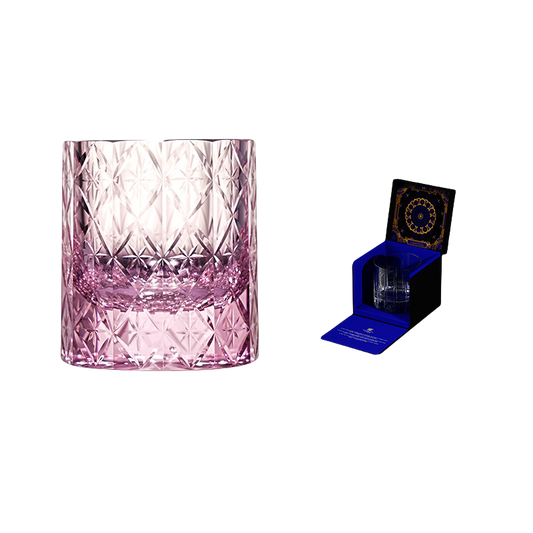 JANPAN Edo Kiriko Crystal Star Whiskey Glass - Goglasscup