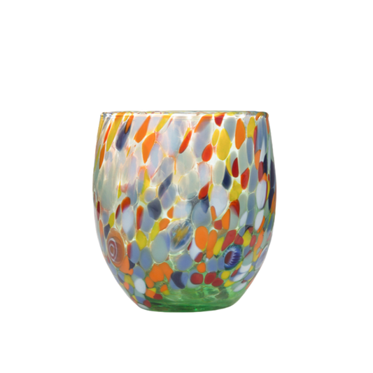 Italian ZECCHIN Handmade Colored Glass