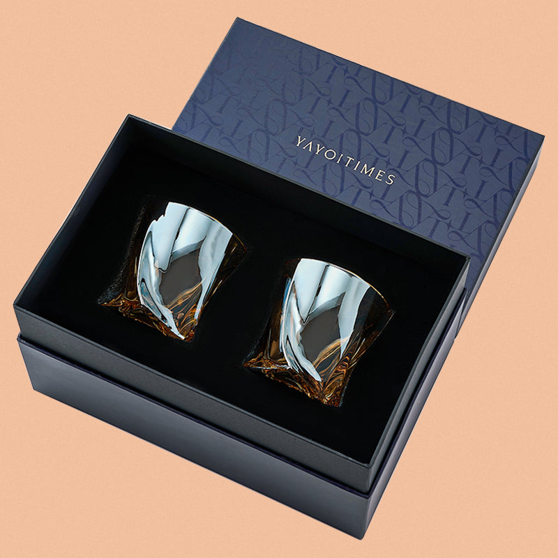 YAYOI TIMES Tender Time Whiskey Glass - Goglasscup