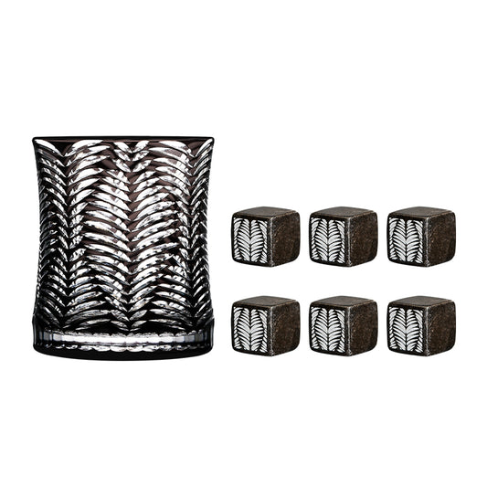 MU16 Wild Series Peacock Whiskey Glass