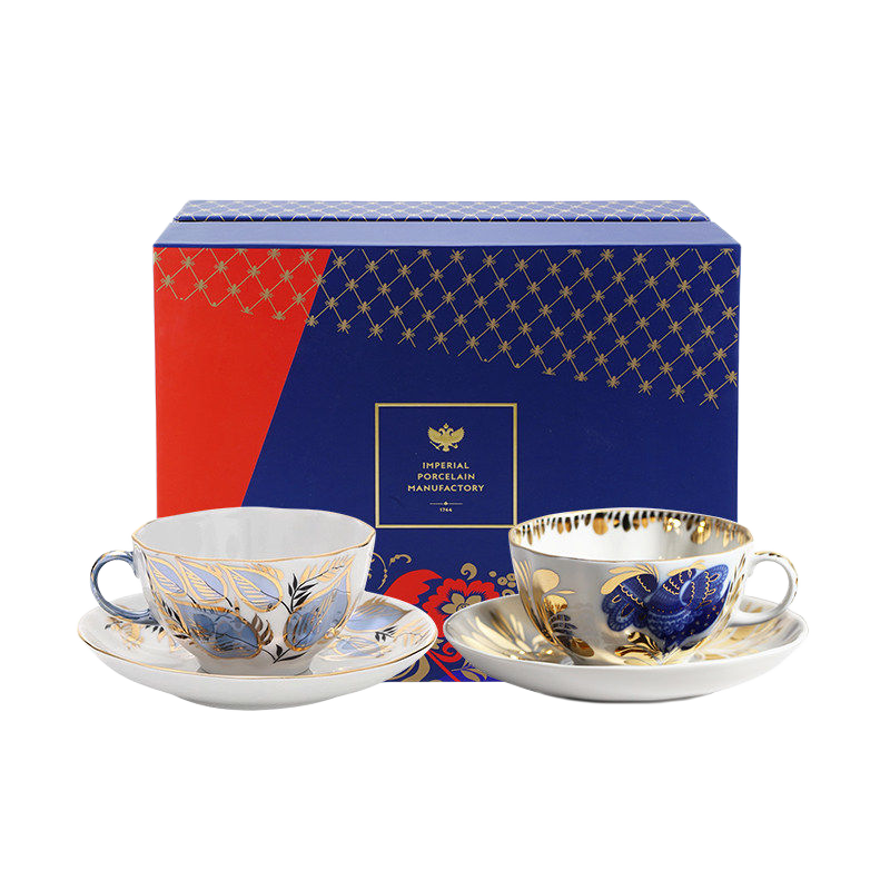 LOMONOSOV Imported Premium Coffee Cup – Exquisite European-Style Afternoon Tea Set Gift Box