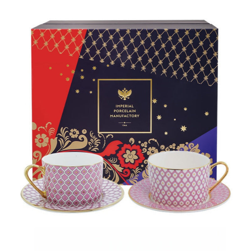 LOMONOSOV Fine Bone China STAR Premium Coffee Cup