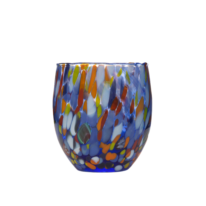 Italian ZECCHIN Handmade Colored Glass