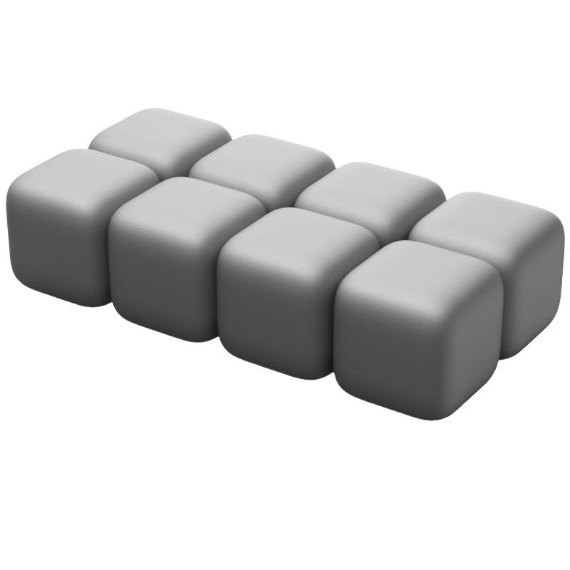 GOGLASSCUP Pure Titanium Ice Cube Whiskey Ice Stone GoGlassCup