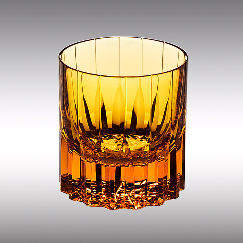 GOGLASSCUP Starry Edo Kiriko K9 Crystal Whiskey Glasses - Goglasscup