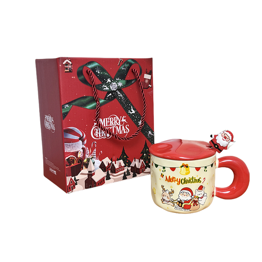GOGLASSCUP Cute Christmas Mug Goglasscup