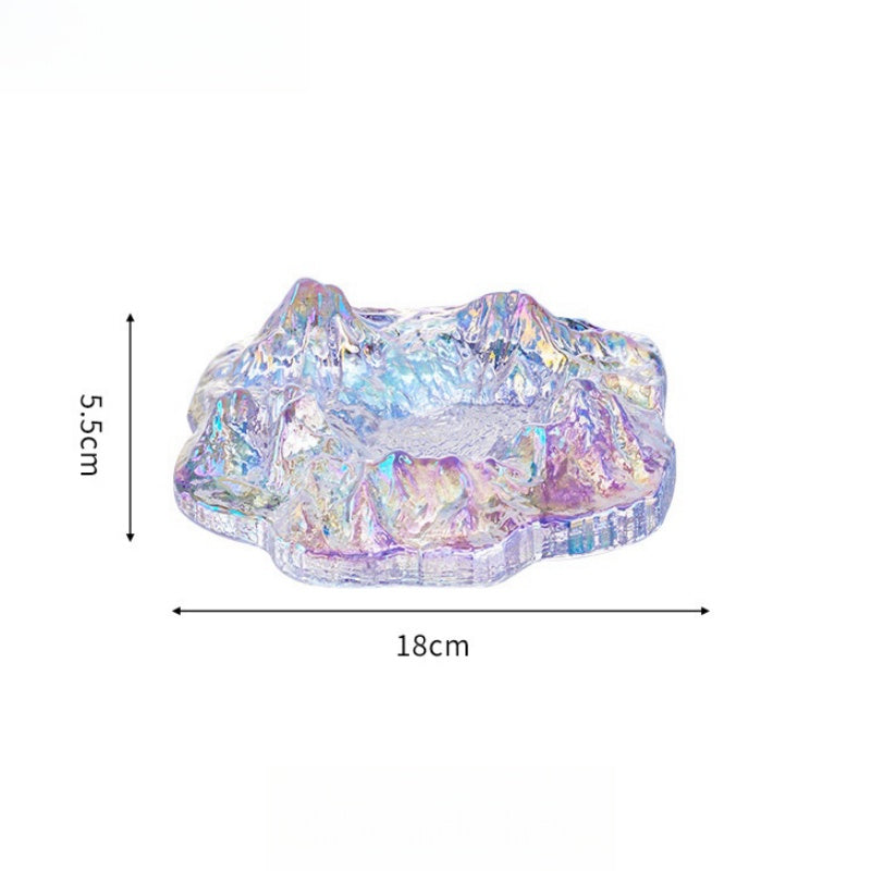 Tlife Iceberg Glass Ashtray GoGlassCup